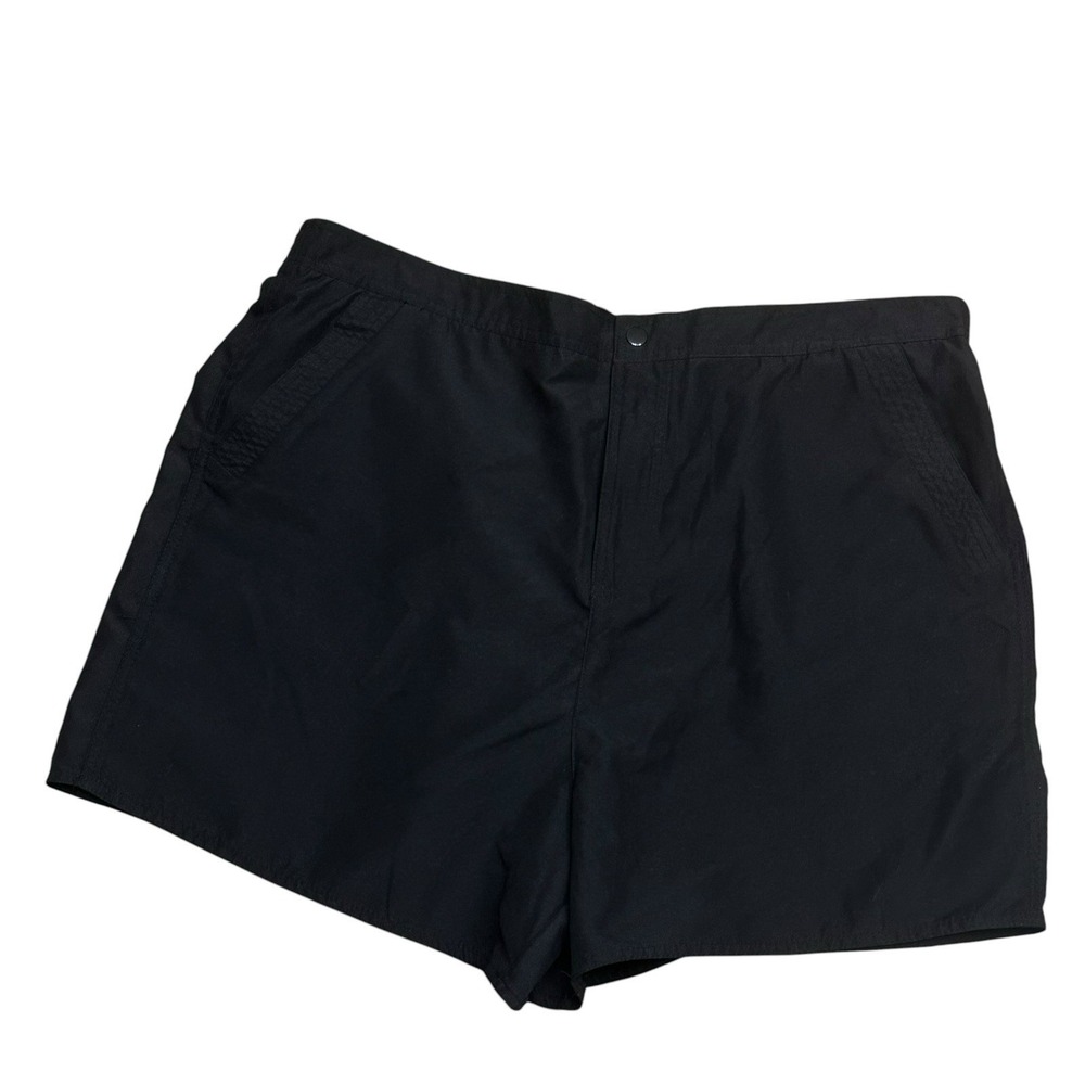 CROFT & BARROW Women's Size 18W Tummy Slimmer Shorts‎ 1/2 Elastic Waist Pockets